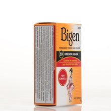 Load image into Gallery viewer, Bigen Powder Permanent Hair Color - 59 - Oriental Black - Bigen-shop