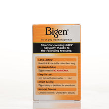 Load image into Gallery viewer, Bigen Powder Permanent Hair Color - 59 - Oriental Black - Bigen-shop
