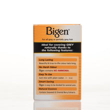 Load image into Gallery viewer, Bigen Powder Permanent Hair Color - 58 - Black Brown - Bigen-shop