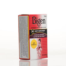 Load image into Gallery viewer, Bigen Powder Permanent Hair Color - 96 - Deep Burgundy - Bigen-shop