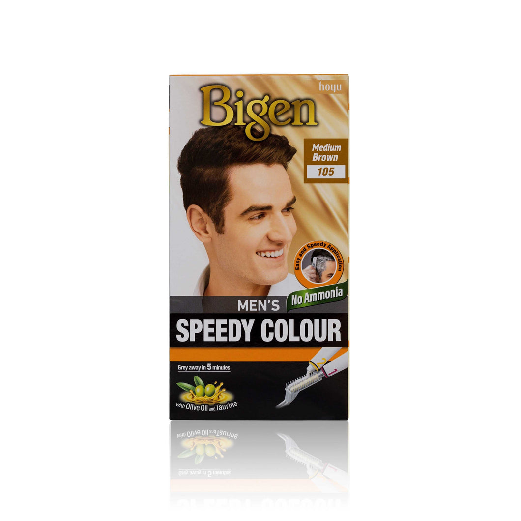 Bigen Men’s Speedy Colour - 105 - Medium Brown