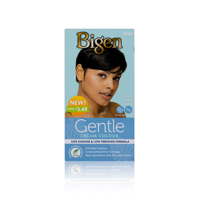 Bigen Gentle Cream Colour - 2AB - Ash Black