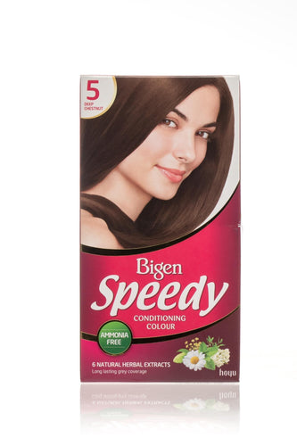 Bigen Women's Speedy Conditioning Colour - 5 - Deep Chestnut - Bigen-shop
