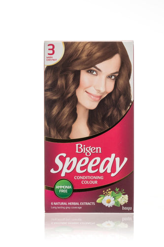 Bigen Women's Speedy Conditioning Colour - 3 - Warm Chestnut - Bigen-shop