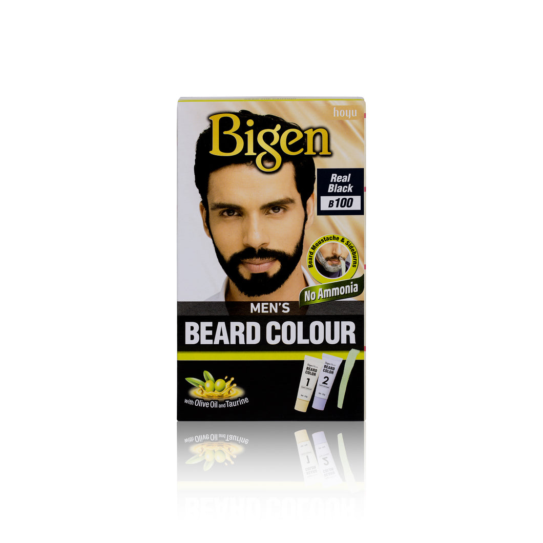 Bigen Men’s Beard Colour - B100 - Real Black